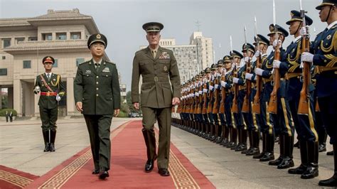 china says talks with us military are being planned.